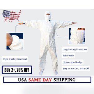 FDA-Approved Isolation Gown w Hood